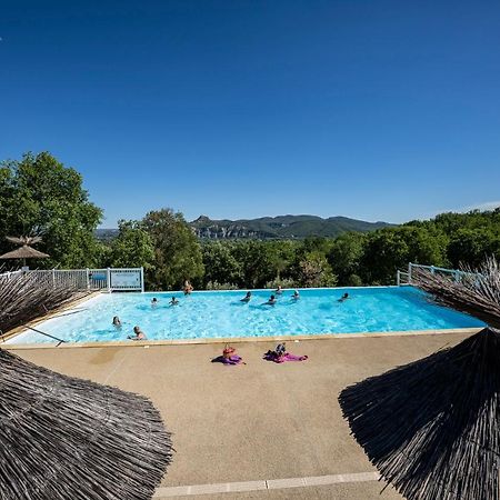 Charmant camping Familiale 3 Etoiles vue 360 plage piscine à débordement empl XXL Labeaume Esterno foto